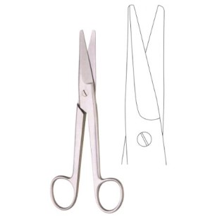 Gynecological Scissors